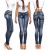Spodnie Damskie Jeans Denim RURKI Kobiece Azteckie Wzory model #3023 na Wiosnę Lato Jesień Zimę w sklepie FASHIONAVENUE.PL