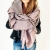 Ciepły Duży Szal Chusta Szalik Koc XXL Delikatny Miły w dotyku model #SZ005 w sklepie FASHIONAVENUE.PL