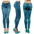 Spodnie Damskie Jeans Denim Morskie SKINNY RURKI Dopasowane Kobiece model #244 na Wiosnę Lato Jesień Zimę w sklepie FASHIONAVENUE.PL