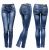 Spodnie Damskie Jeans Denim RURKI Kobiece Lampasy w Azteckie Wzory model #435 na Wiosnę Lato Jesień Zimę w sklepie FASHIONAVENUE.PL
