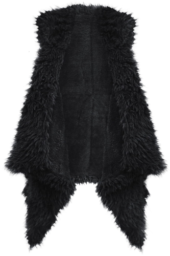 Najmodniejsza Kamizelka Damska Futrzna Dwustronna Asymetryczna Bezrękawnik Must Have Hit Sezonu #K001 Promocja w Sklepie FASHIONAVENUE.PL