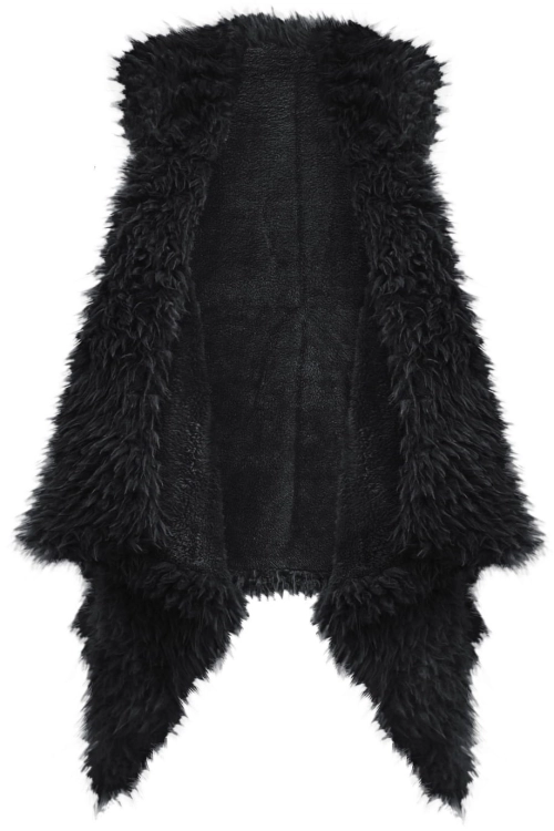 Najmodniejsza Kamizelka Damska Futrzna Dwustronna Asymetryczna Bezrękawnik Must Have Hit Sezonu #K001 Promocja w Sklepie FASHIONAVENUE.PL