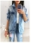 Modna Kurtka Damska Jeansowa Perełki Wiosna Lato Jesień model #707-1 sklep FASHIONAVENUE.PL Promocja