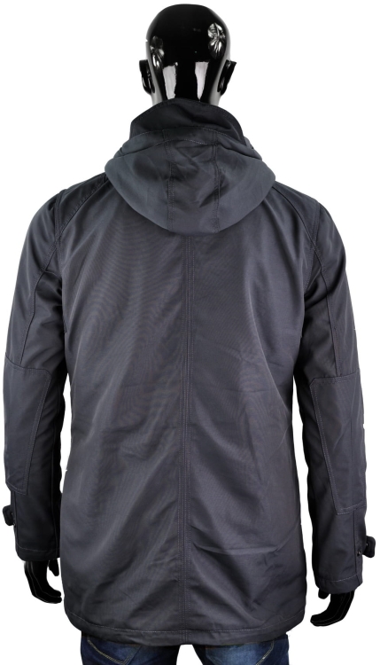 MĘSKA KURTKA ANORAK PARKA PODWÓJNA 2w1 - OCIEPLANA