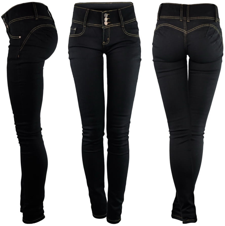 Spodnie Damskie Jeans Push-Up SKINNY Biodrówki model #S001 na Wiosnę Lato Jesień Zimę w sklepie FASHIONAVENUE.PL