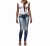 Spodnie Damskie Dresowe Jeans Denim Dopasowane Rurki Kobiece model #1055 na Wiosnę Lato Jesień Zimę w sklepie FASHIONAVENUE.PL