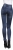 Modne Spodnie Damskie Jeans Denim Dopasowane Rurki Dziury Wiosna Lato Jesień model #M811 FASHIONAVENUE.PL Promocja