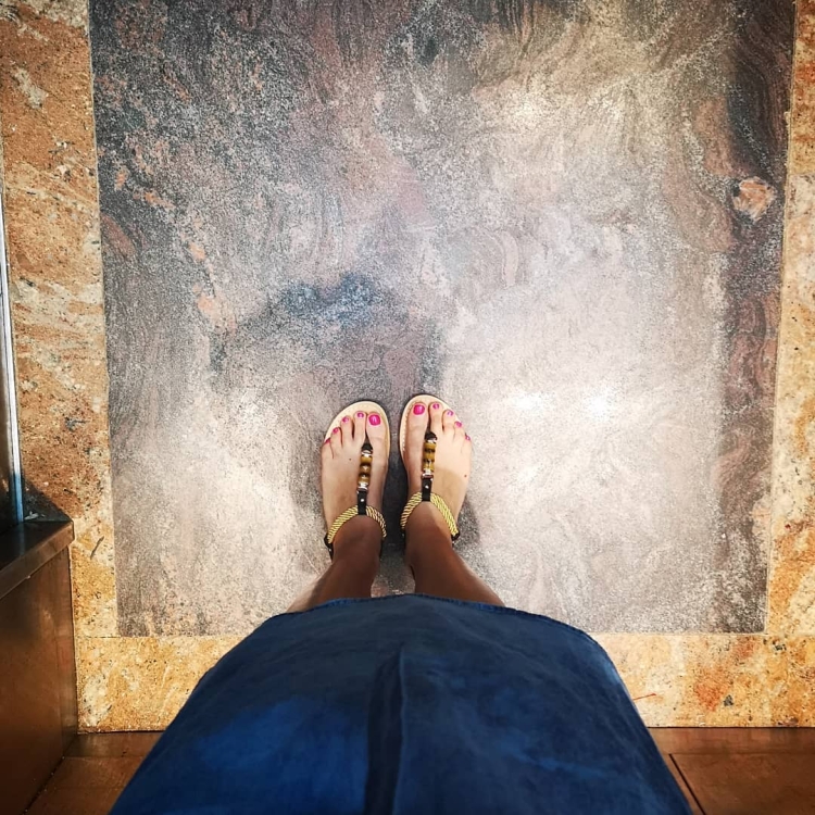 Modne Klapki Japonki Boho Etno Sznureczki Bambus #8478 na Lato w sklepie FASHIONAVENUE.PL Promocja Wyprzedaż