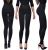 Spodnie Damskie z Gorsetem Ocieplane Dopasowane Rurki Kobiece Czarne model #F2201 na Wiosnę Lato Jesień Zimę w sklepie FASHIONAVENUE.PL
