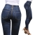Modne Spodnie Damskie Jeans Denim z Zamkiem Dopasowane  Rurki Wiosna Lato Jesień model #JW023 FASHIONAVENUE.PL Promocja