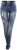 Spodnie Damskie Jeans Slim-Fit SKINNY Przecierane Dekatyzowane Stan Normalny model #S003 na Wiosnę Lato Jesień Zimę w sklepie FASHIONAVENUE.PL 