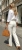 awełniane Spodnie Damskie Długie Prosta Nogawka #RD192 FASHIONAVENUE.PL