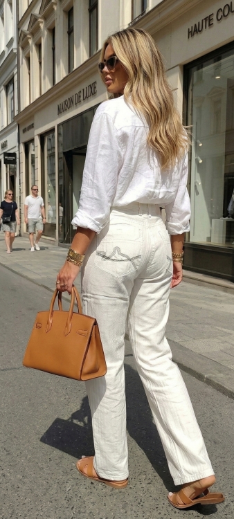 awełniane Spodnie Damskie Długie Prosta Nogawka #RD192 FASHIONAVENUE.PL
