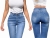 Modne Spodnie Damskie Jeans Denim Dopasowane Mamuśki Rurki Wysoki Stan Duża Pupa Zgrabne Wiosna Lato Jesień model #3662 FASHIONAVENUE.PL Promocja