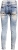 Spodnie Damskie Jeans Slim-Fit SKINNY Przecierane Dekatyzowane Dziury Stan Normalny model #S004 na Wiosnę Lato Jesień Zimę w sklepie FASHIONAVENUE.PL 