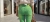 Streetwear Spodnie Damskie Neonowe Haftowane Napis Logo #RE534-3 FASHIONAVENUE.PL