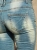Jeansy Ocean Sparkle Biżuteryjny Denim z Muszelkami i Cekinami #B1721 FASHIONAVENUE.PL