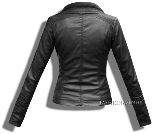 fashionavenue kurtka damska skora ramoneska kurtki skorzane pilotka czarna t.jpg