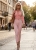 Spodnie Damskie Jeans Elastyczny Denim Róż Wysoki Stan z Falbaną Rurki Kobiece model #433 na Wiosnę Lato Jesień Zimę w sklepie FASHIONAVENUE.PL