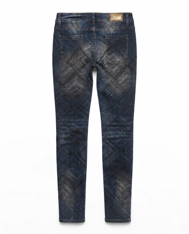 Spodnie Damskie Jeans Denim RURKI Kobiece Wzory model #406 na Wiosnę Lato Jesień Zimę w sklepie FASHIONAVENUE.PL