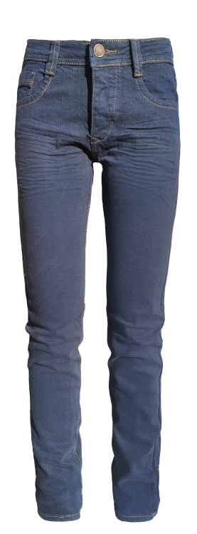 Klasyczne Jeansy Giani 5 Miękki Granatowy Denim #2042 FASHIONAVENUE.PL