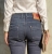 Klasyczne Jeansy Giani 5 Miękki Granatowy Denim #2042 FASHIONAVENUE.PL