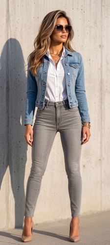 Jasnoszare Spodnie Damskie Elastyczne Plus Size Curvy Fit #3242 FASHIONAVENUE.PL