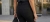 Czarne Jeansy Damskie Push-Up Modelujące Dopasowane Curvy Fit #8048 FASHIONAVENUE.PL
