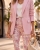 Białe Spodnie Skinny Rurki w Kwiatowe Ornamenty #DJ426-1 FASHIONAVENUE.PL