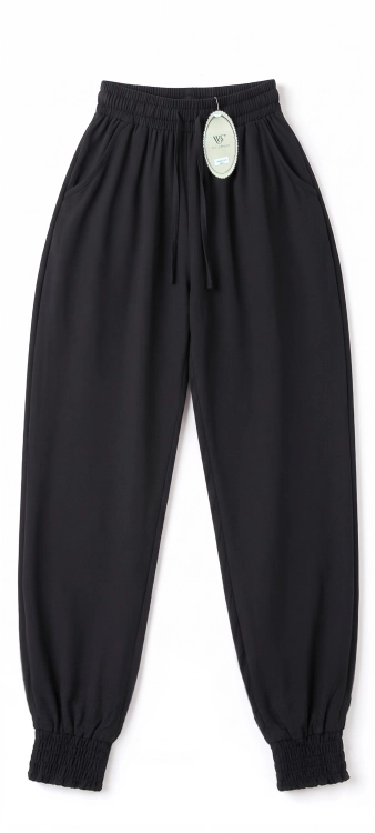 Luźne Spodnie Damskie Szerokie Jogger Pumpki Haremki Alladynki ze Ściągaczem #AB2203 FASHIONAVENUE.PL
