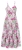 Kwiatowa Zwiewna Sukienka Bawełniana Maxi z Kopertowym Dekoltem w Różane Motywy Pudrowy Róż #6904 FASHIONAVENUE.PL