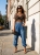 Jeansy Baggy z Obniżonym Krokiem Styl Oversize Jogger Pumpki Haremki Alladynki #M241  FASHIONAVENUE.PL