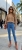 Damskie Jeansy Skinny z Wysokim Stanem Rurki High Waist Modelujące Talię i Pośladki #S6620 FASHIONAVENUE.PL