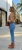 Damskie Jeansy Skinny z Wysokim Stanem Rurki High Waist Modelujące Talię i Pośladki #S6620 FASHIONAVENUE.PL