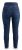 Granatowe Damskie Jeansy Modelujące Pośladki Wysoki Stan & Push-Up Przetarcia #B1328