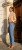 Damskie Niebieskie Jeansy Push-Up z Wysokim Stanem #S5422 FASHIONAVENUE.PL