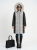 Długa Kurtka Zimowa 2w1 z Odpinanymi Rękawami Kurtka i Kamizelka Antracyt #P22-7908 FASHIONAVENUE.PL