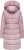 Długa Kurtka Zimowa 2w1 z Odpinanymi Rękawami Kurtka i Kamizelka Róż #P22-7908 FASHIONAVENUE.PL