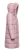 Długa Kurtka Zimowa 2w1 z Odpinanymi Rękawami Kurtka i Kamizelka Róż #P22-7908 FASHIONAVENUE.PL