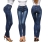 Modne Spodnie Damskie Jeans Denim Klasyczne Dopasowane Kobiece Wiosna Lato Jesień model #3320 FASHIONAVENUE.PL Promocja