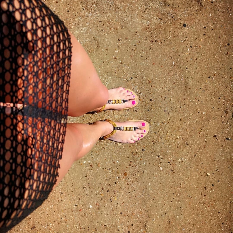 Modne Klapki Japonki Boho Etno Sznureczki Bambus #8478 na Lato w sklepie FASHIONAVENUE.PL Promocja Wyprzedaż