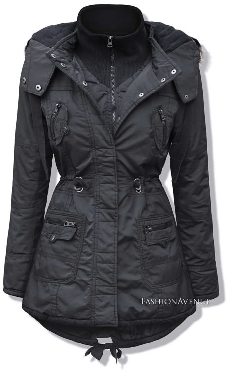 EKSKLUZYWNA KURTKA DAMSKA PARKA KLASYCZNA model #71 w sklepie FASHIONAVENUE.PL