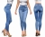 Modne Spodnie Damskie Jeans Denim Dopasowane Mamuśki Rurki Wysoki Stan Duża Pupa Zgrabne Wiosna Lato Jesień model #3662 FASHIONAVENUE.PL Promocja