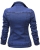 Modna Kurtka Damska Jeans Katana Jeansowa Slim Stretch Wyszczuplająca Denim Wiosna Lato Jesień 2018 model #144G sklep FASHIONAVENUE.PL Promocja