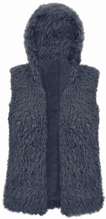 Najmodniejsza Kamizelka Damska Futrzna Dwustronna z Kapturem Bezrękawnik Must Have Hit Sezonu #K002 Promocja w Sklepie FASHIONAVENUE.PL