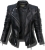 Modna Kurtka Damska Ramoneska Motocyklowa Rockowa Zameczki Przeszycia Wiosna Jesień 2018  Nowy Model #100 Promocja w Sklepie FASHIONAVENUE.PL Moto Biker Jacket