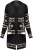 Ciepły Długi Sweter Kardigan BOHO ETNO we Wzory Skandynawskie Norweskie na Jesień i Wiosnę model #SW001 FASHIONAVENUE.PL