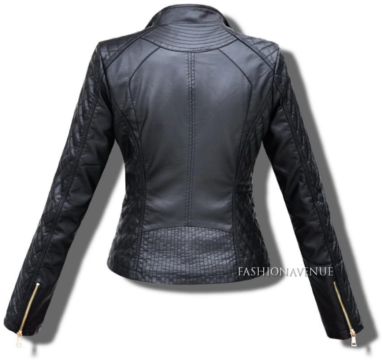 ramoneska pikowana skora skorzane rekawy fashionavenue model 49 tyl_resize.jpg